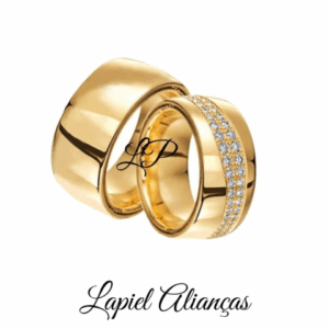 Aliança de Moeda Antiga LP06