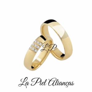 Aliança de Moeda Antiga LP09