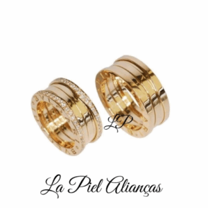 Aliança de Moeda Antiga LP77