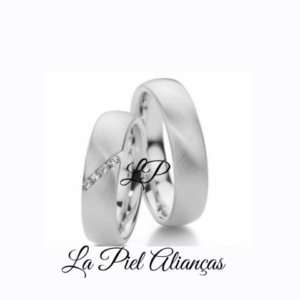 Aliança de Prata 950 LPP02